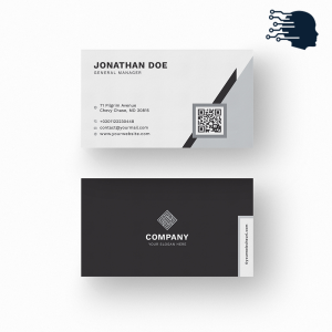 Kartvizita + QR Code ( 3 versione )